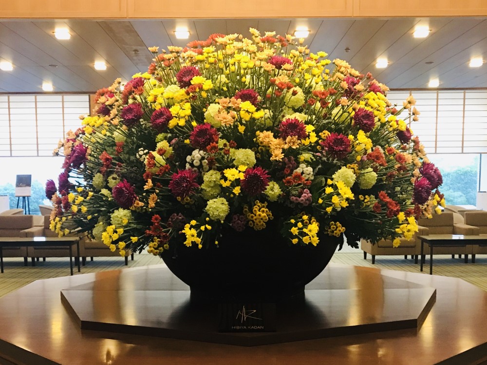 9月のロビー装花 神戸三宮のランドマークホテル ホテルオークラ神戸 公式