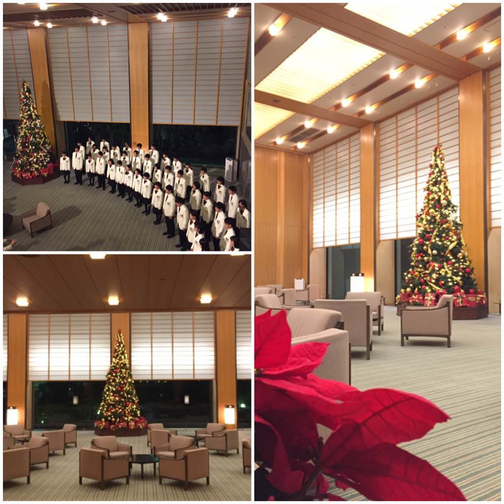 クリスマスソングなど素敵な歌声がホテルロビーに 神戸三宮のランドマークホテル ホテルオークラ神戸 公式